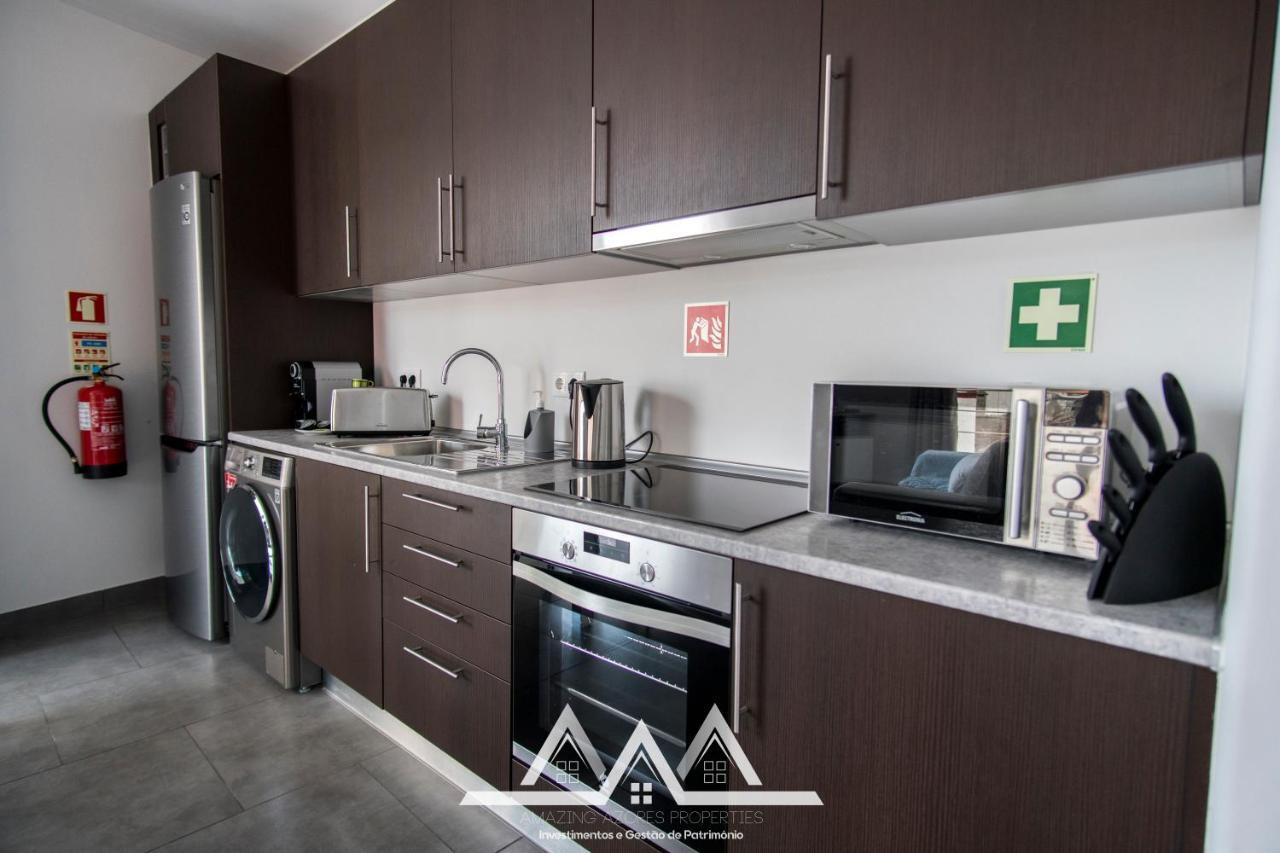 White House I Apartman Praia da Vitória Kültér fotó